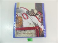 Binder of Hockey Cards