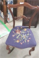 Needlepoint Side Chair