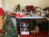 Assorted Christmas decorations