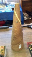 1956 Birch bark moose call signed by hunting