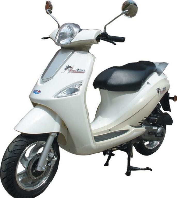 lilla Elskede Overvåge 45 km. Retro-scooter RMC Zan Zara, hvid | Campen Auktioner A/S