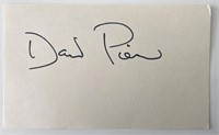 Frasers David Hyde Pierce original signature