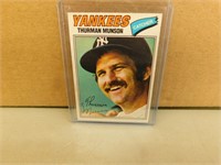 1977 Topps Thurman Munson #30 Baseball Card