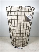 laundry basket, 18" round x 24" tall, return