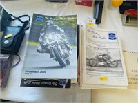 Collection vintage motorbike magazines