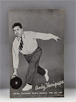 1948 Exhibit Champions Andy Varipapa Ad Sheet