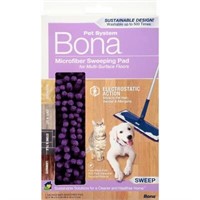 3 Pack-Bona Pet System Microfiber Sweeping Pad