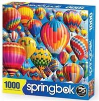 Springbok 1000pc Jigsaw Puzzle BaloonFest PREOWNED