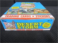2 Early Boxing cards & Desert Storm cards