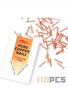 (New) Copper Nails – 1 Inch Roofing Nails 110pcs