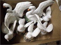 Several Bird Figurines