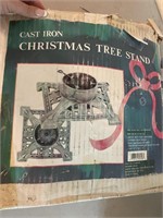 Cast iron Christmas tree stand