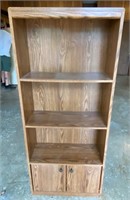 5' Pressed Wood Bookcase