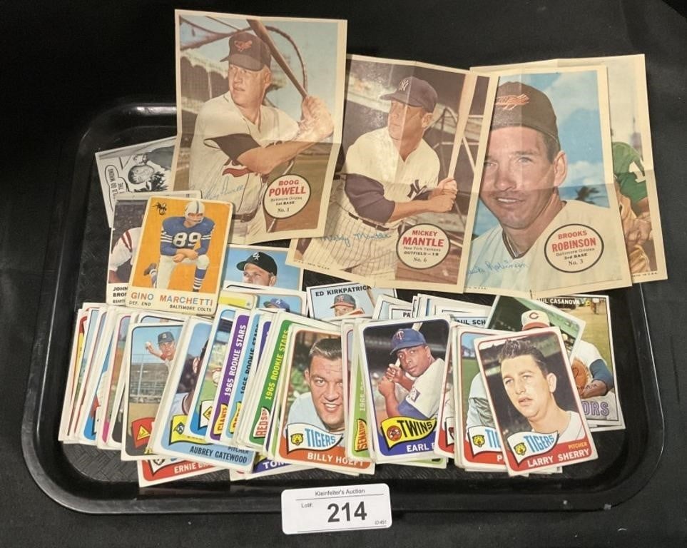 Vintage Baseball Cards.