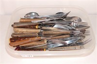 Large Assortment of Flatware