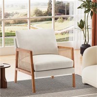 Alunaune Ivory Accent Chair Natural Rattan