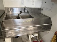 42" S/S Cocktail Sink