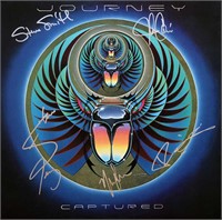 Journey signed Captured album