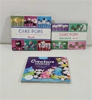 Cookies and cake pops cookbooks