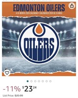 2024 NHL Edmonton Oilers Wall Calendar