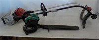 (2) Curved Shaft Weed Whips & Weed Eater 25cc