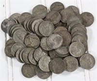 (64) Assorted War Nickels