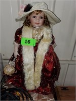 PORCELAIN COLLECTOR DOLL