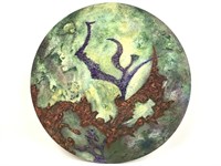 Gracie Rose McCay, Untitled Round Painting on Wood