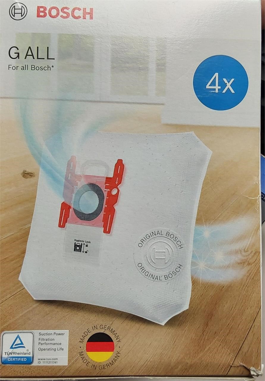 4ct Bosch G ALL Vacuum Bags