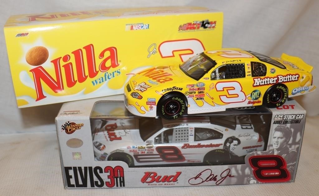 2 Dale, Jr. Collectible Cars: 2002 #3 &