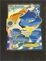 Blastoise EX Hologram Pokémon Card