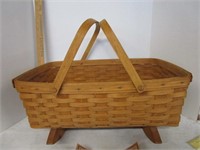 1987 Longaberger Basket - Baby Cradle