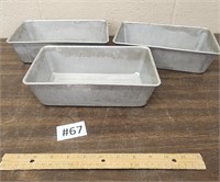 Banana bread pans 9.5in by 5.5in