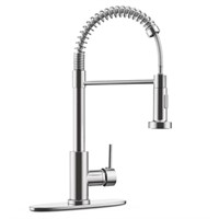 Kitchen Faucet w/ Pull Down Sprayer  High Arc Spri