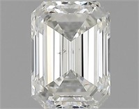 Gia Certified Emerald Cut .32ct Si1 Diamond