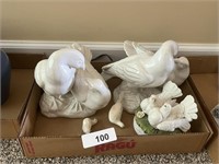 Love Birds, Musical Figurine and Ceramic Birds