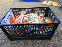 Black Crate of Various Kids Books