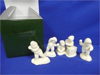 Dept 56 Snow Babies " Winter Play On A Snow Day "