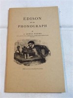 Edison Phonograph  brochure book
