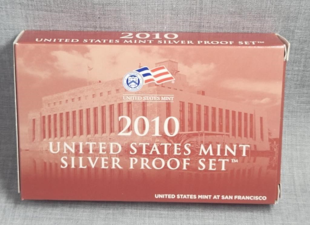 2010 United States Mint Silver Proof Set