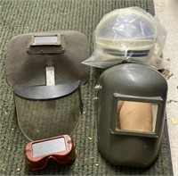 Assorted Welding Masks, Face Shields and more