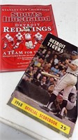 1968 Detroit Tigers Official Scorebook & Redwings