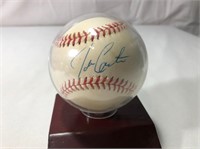 Joe Carter Autographed Baseball