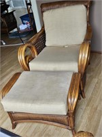 RATANA Rattan Chair / Ottoman Island Styler