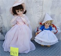 11 - LOT OF 2 COLLECTIBLE DOLLS (P49)