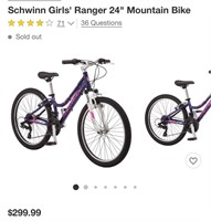 Schwinn  24" Ranger Mountain Bike