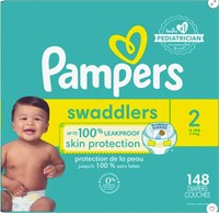 Pampers Swaddlers Diapers Size 2 - 148 Ct