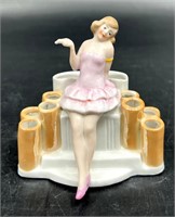 Vintage Porcelain Cigarette/Match Holder
