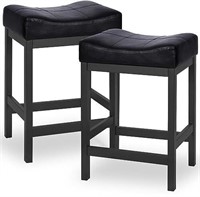 KATDANS Bar Stools Set of 2, Counter Height Stools