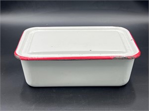 Enamelware Box, Refrigerator Box